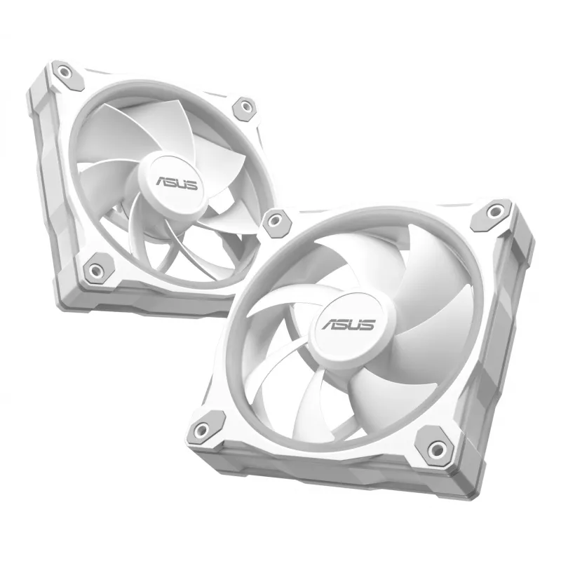 Ventiliatorius ASUS Prime MR120 ARGB White 120 mm movinis ventiliatorius korpusui
