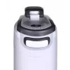 Termoizoliacinis butelis Kambukka Elton 600 ml Chalk White — vakuuminė kolba, 18/8 nerūdijantis plienas, sandarus, Snapclean dangtelis