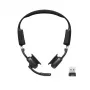 SHOKZ OpenMeet UC belaidžiai Bluetooth kaulinio laidumo ausinės vaizdo konferencijoms su USB-A adapteriu