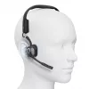 SHOKZ OpenMeet UC belaidžiai Bluetooth kaulinio laidumo ausinės vaizdo konferencijoms su USB-A adapteriu