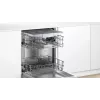 Bosch Serie 4 SMV4HVX03E indaplovė Visiškai įmontuojama 14 komplektų