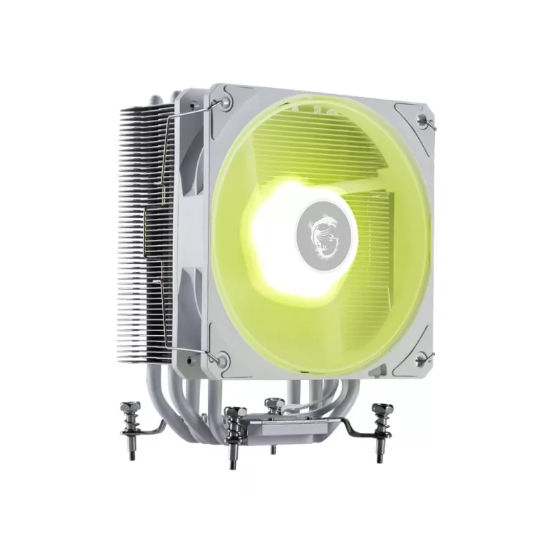 MSI MAG COREFROZR AA13 WHITE kompiuterio aušinimo sistema Procesorius Hibridinis aušintuvas 12 cm 1 vnt.