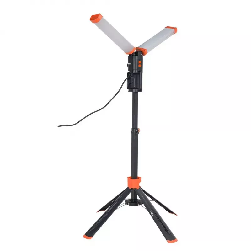 NEO Tools 99-099 nešiojamasis trikojis prožektorius / lauko darbo šviestuvas