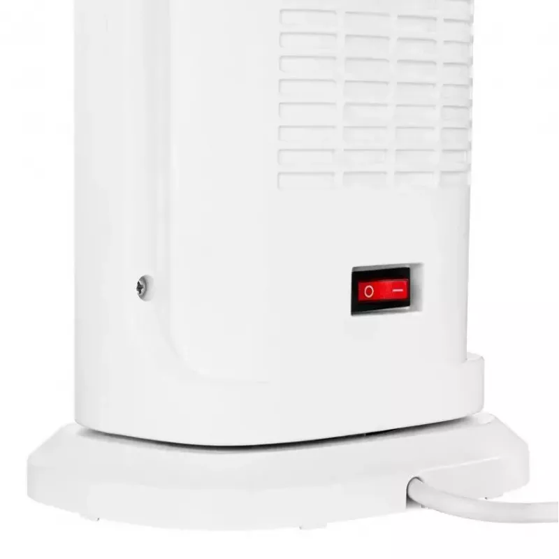 Elektrinis keraminis šildytuvas NOVEEN PTC2000 — 2000 W, reguliuojamas termostatas, LED ekranas, laikmatis, nuotolinio valdymo pultelis, baltas