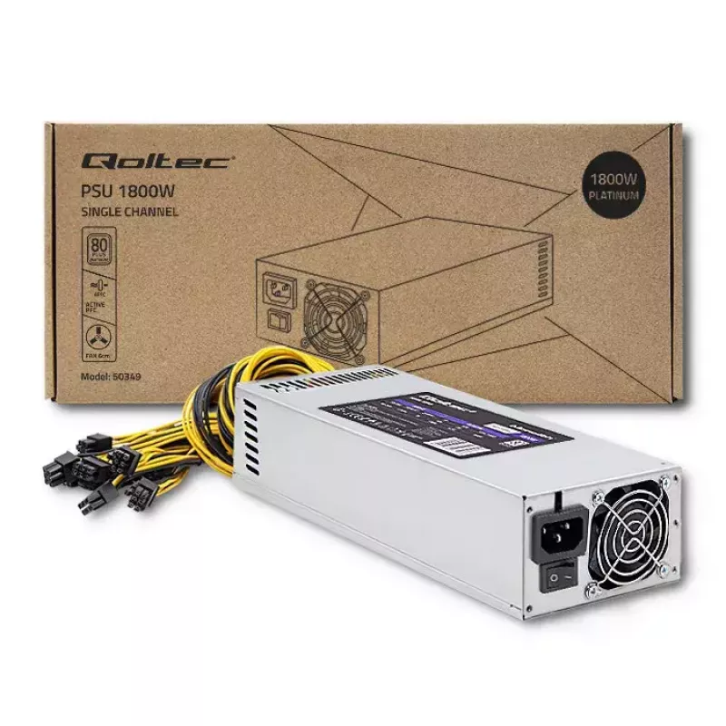 Maitinimo blokas Qoltec 50349 1800 W
