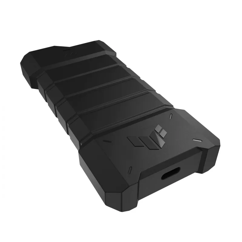 SSD enclosure ASUS TUF Gaming A2 Juoda for M.2 PCIe / SATA, USB 3.2 Gen 2x2 20 Gbit/s, up to 4 TB, aluminium, IP68