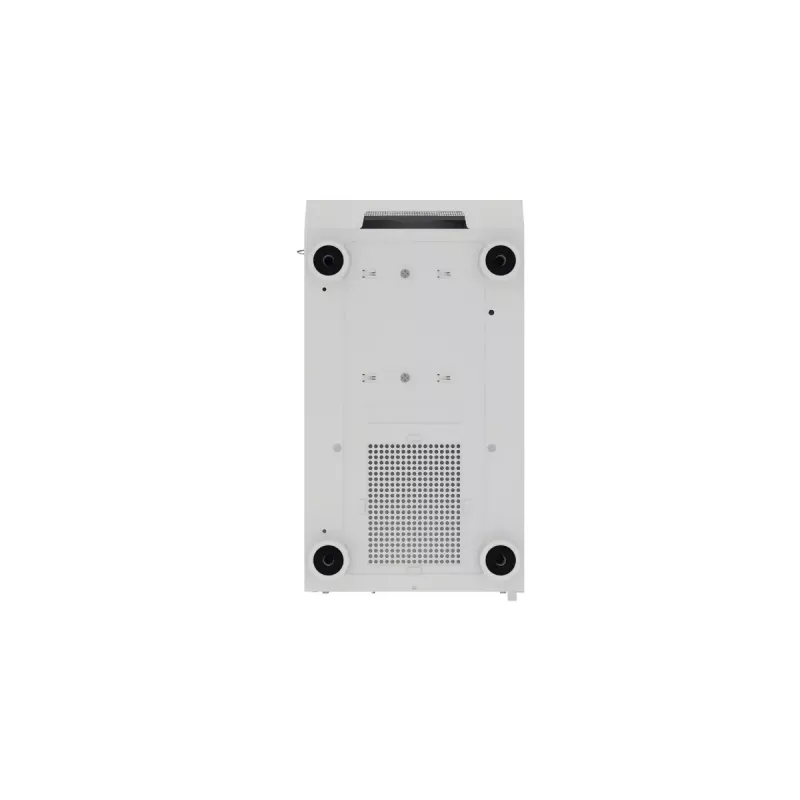 PC korpusas KRUX VAKO KRXD005 ATX juodas — grūdintas stiklas, RGB, palaiko Micro-ITX/ATX, 2×3,5 colio + 2×2,5 colio nišos, GPU iki 31 cm