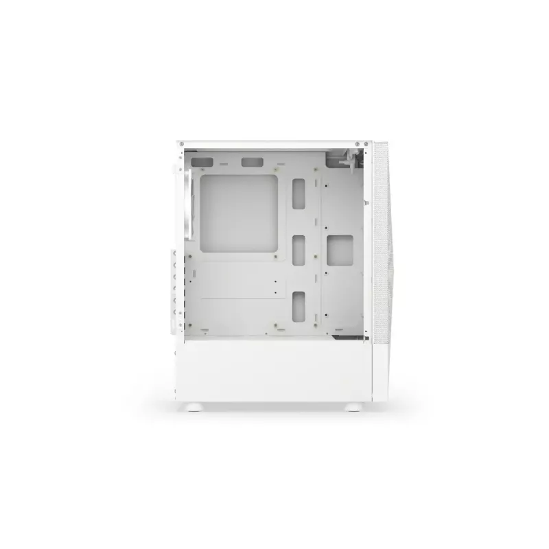 PC korpusas KRUX VAKO KRXD005 ATX juodas — grūdintas stiklas, RGB, palaiko Micro-ITX/ATX, 2×3,5 colio + 2×2,5 colio nišos, GPU iki 31 cm