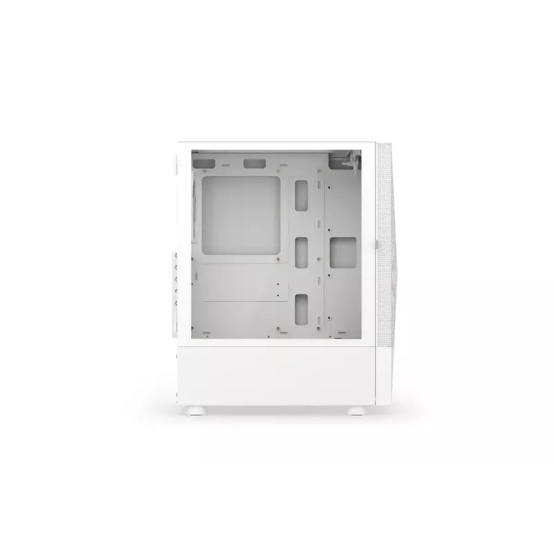 PC korpusas KRUX VAKO KRXD005 ATX juodas — grūdintas stiklas, RGB, palaiko Micro-ITX/ATX, 2×3,5 colio + 2×2,5 colio nišos, GPU iki 31 cm