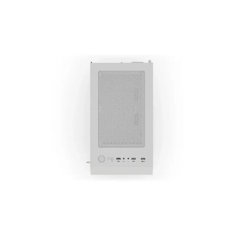 PC korpusas KRUX VAKO KRXD005 ATX juodas — grūdintas stiklas, RGB, palaiko Micro-ITX/ATX, 2×3,5 colio + 2×2,5 colio nišos, GPU iki 31 cm