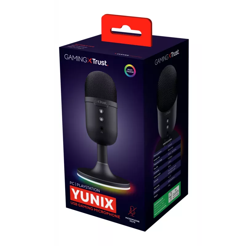 Trust GXT 234P Yunix Juoda Stalo mikrofonas