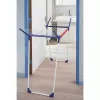 Ant grindų statoma drabužių džiovyklė Leifheit Pegasus 180 Plus — sulankstoma metalinė/plastikinė džiovyklė, 18 m džiovinimo vietos, 870×1570×660 mm