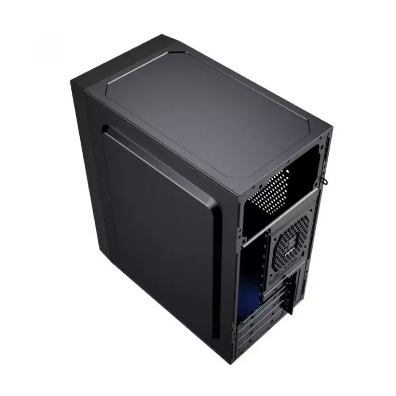 PC korpusas GEMBIRD Fornax K300 Mini Tower — Mini-ITX/Micro ATX, SPCC, 2,17 kg, USB 3.2, 1x2,5 col. lizdas, 4 išplėtimo lizdai