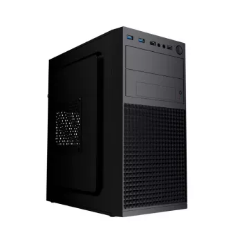 PC korpusas GEMBIRD Fornax K300 Mini Tower — Mini-ITX/Micro ATX, SPCC, 2,17 kg, USB 3.2, 1x2,5 col. lizdas, 4 išplėtimo lizdai