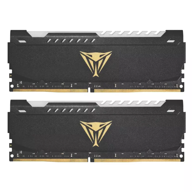 PATRIOT Viper Steel RGB DDR4 32GB (2x16GB) 3200MHz 288-pin DIMM, 44mm aukštis