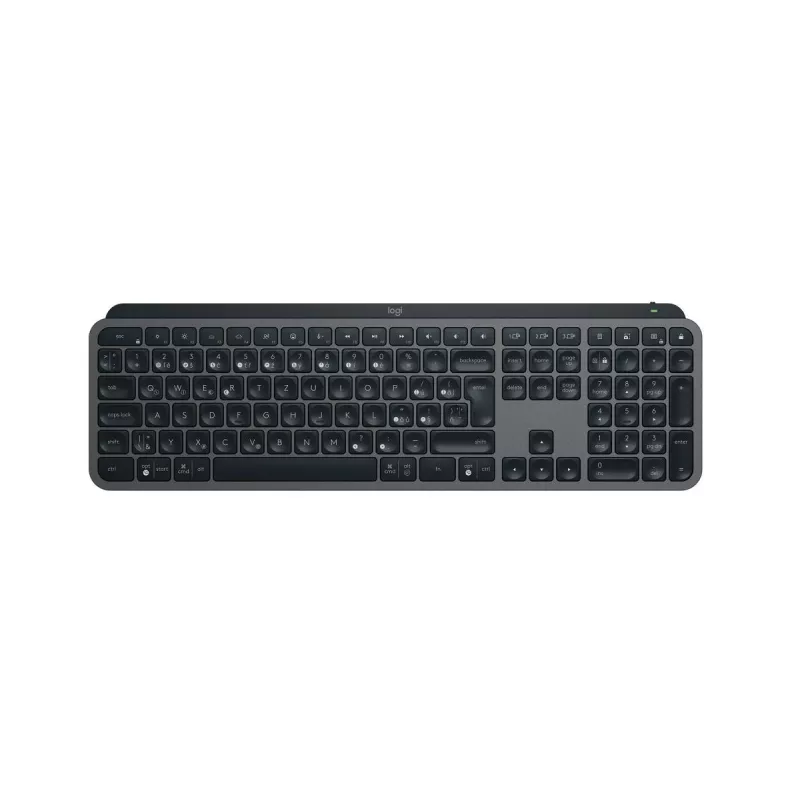 LOGITECH MX Keys S klaviatūra Graphite Qwertz Čekiška