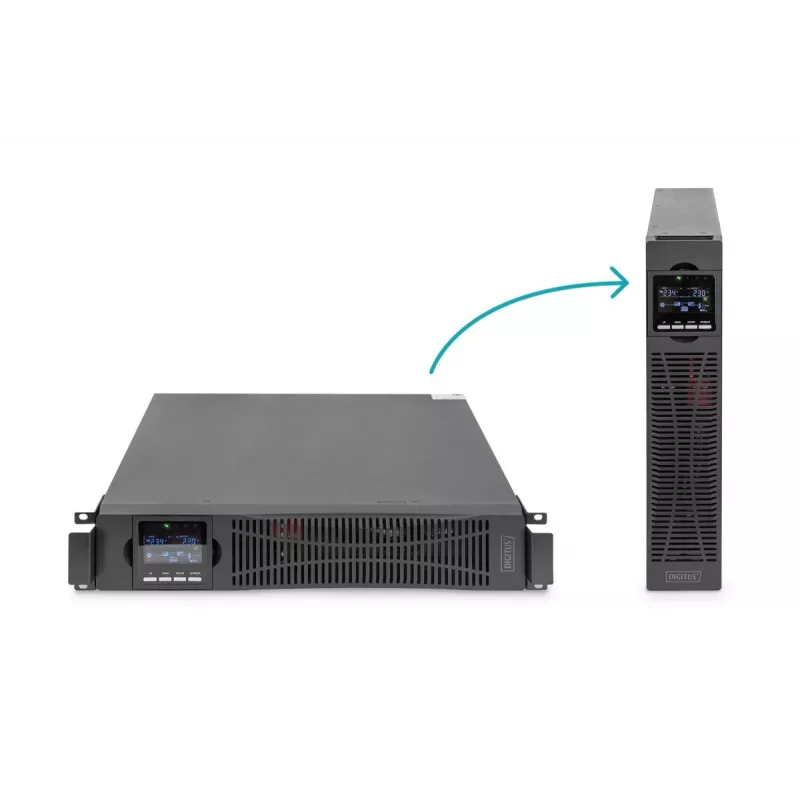 UPS sistema Digitus OnLine 1500 VA / 1500 W