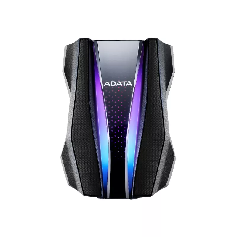 Išorinis kietasis diskas ADATA HD770G 1 TB 2,5 colio USB 3.2 Gen 1 — juodas, maitinamas per USB, atsparus vandeniui