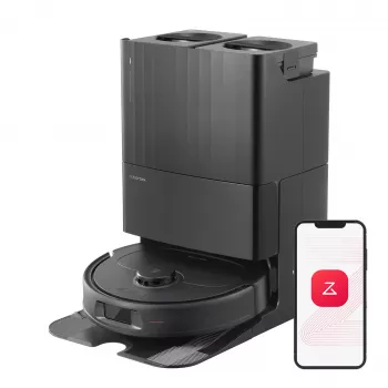 Roborock Qrevo Plus 0,33 l, juoda