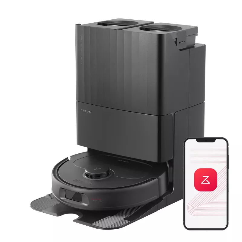 Roborock Qrevo Plus 0,33 l, juoda