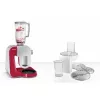 Bosch MUM58720 virtuvinis kombainas 1000 W 3.9 L pilka, raudona, nerūdijantis plienas