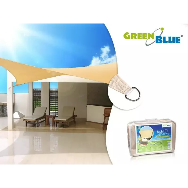 GreenBlue GB505 Apsaugos nuo saulės UV 5 m kvadratinis poliesterio lauko stogelis