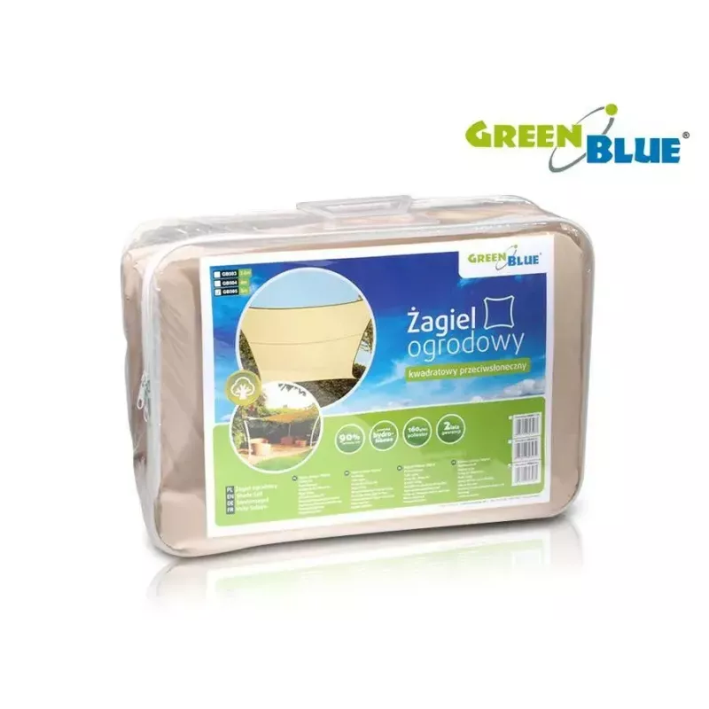 GreenBlue GB505 Apsaugos nuo saulės UV 5 m kvadratinis poliesterio lauko stogelis