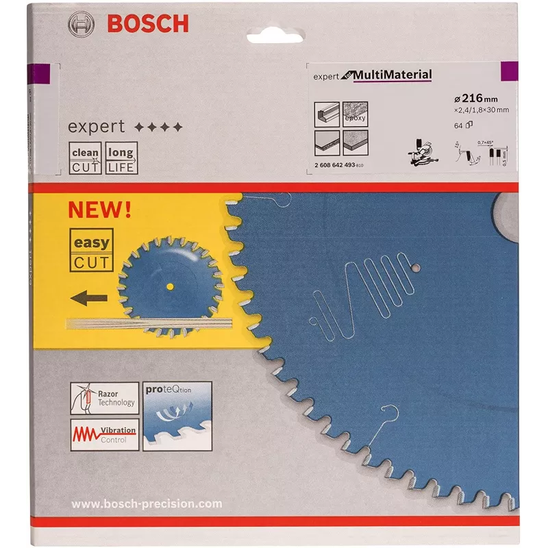 Bosch 2608642493 diskinis pjūklas 21,6 cm 1 vnt.