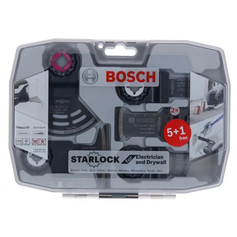 Bosch 2608664622, juoda, Bosch, keičiamoji geležtė