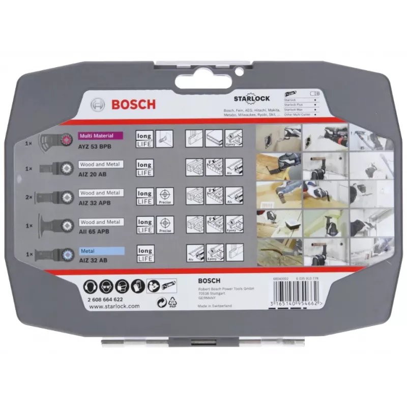 Bosch 2608664622, juoda, Bosch, keičiamoji geležtė