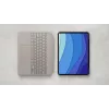 LOGITECH Combo Touch - Smėlio spalvos skirtas iPad Pro 12.9 col. (5-os kartos) - JAV tarptautinė QWERTY