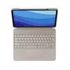 LOGITECH Combo Touch - Smėlio spalvos skirtas iPad Pro 12.9 col. (5-os kartos) - JAV tarptautinė QWERTY