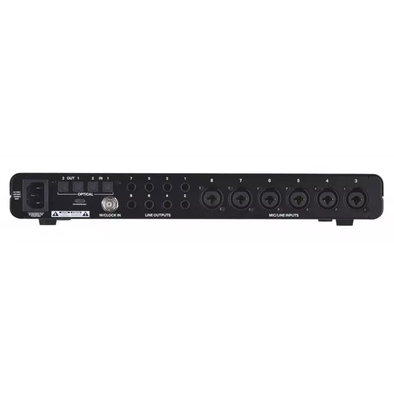 8 kanalų mikrofonų pirminis stiprintuvas „Audient EVO SP8“ 24 bitų 96 kHz