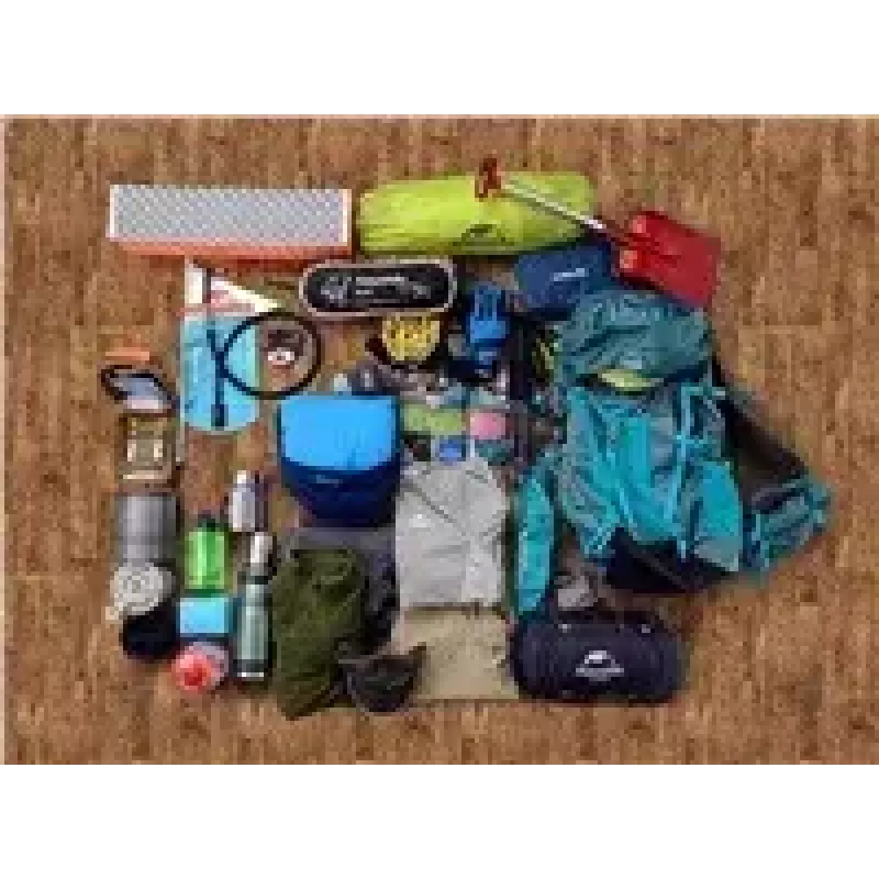Žygeiviška kuprinė Naturehike NH16Y020-Q 55 l vandeniui atspari lengva