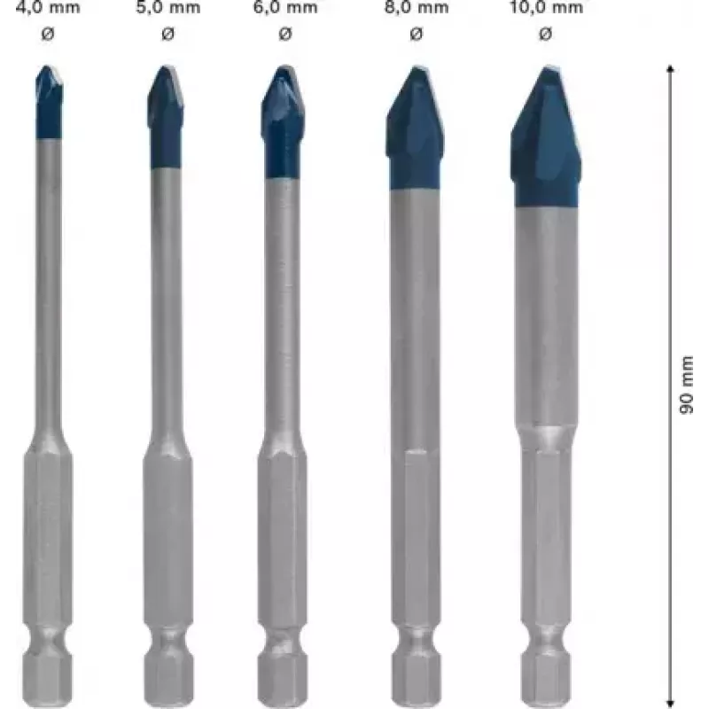 Bosch Expert 2 608 900 597 grąžtų rinkinys 5 vnt.
