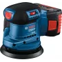 Bosch GEX 185-LI Professional ekscentrinis šlifuoklis 10000 OPM Mėlyna