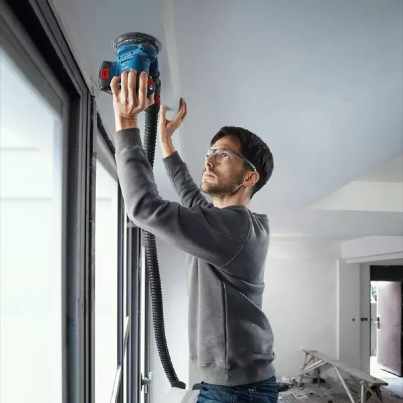 Bosch GEX 185-LI Professional ekscentrinis šlifuoklis 10000 OPM Mėlyna