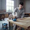 Bosch GEX 185-LI Professional ekscentrinis šlifuoklis 10000 OPM Mėlyna