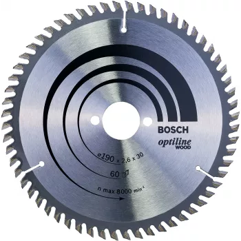 Diskiniai pjūklų diskai Bosch Optiline Wood 2608641188