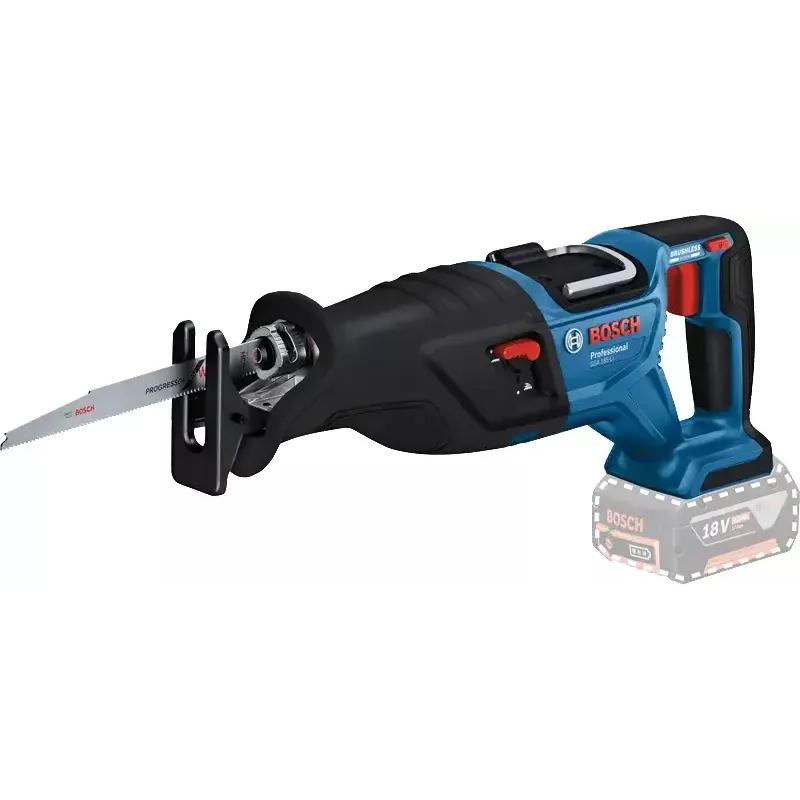 Stūmoklinis pjūklas Bosch GSA 185-LI Brushless 2900 spm juodas