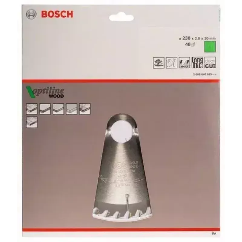 Bosch 2 608 640 629 diskinis pjūklo diskas 23 cm 1 vnt.