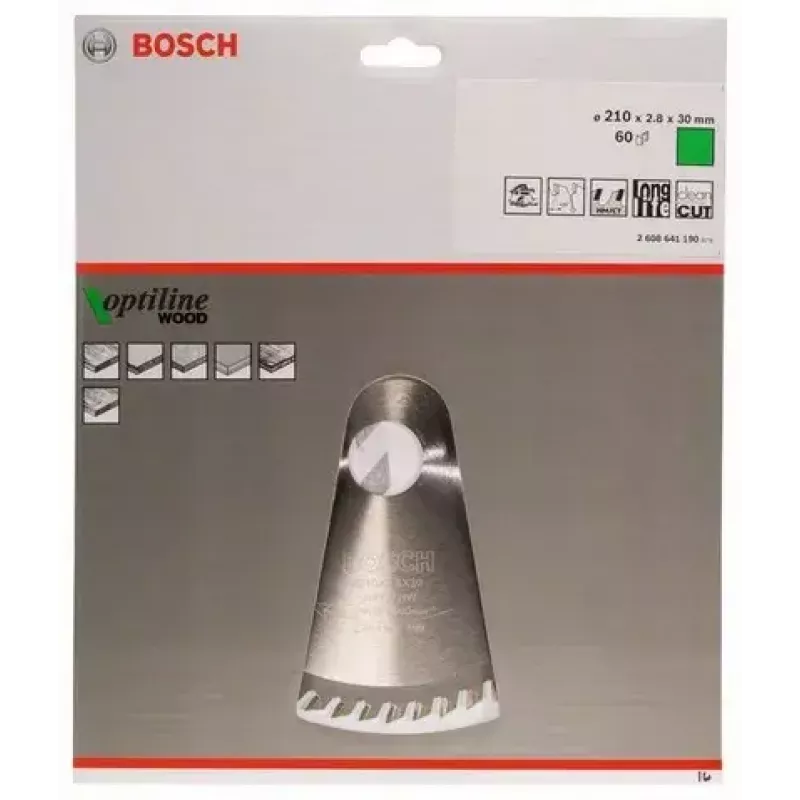 Diskinis pjūklo diskas Bosch 2 608 641 190 21 cm
