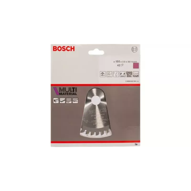 Diskiniai pjūklo peiliai Bosch Multi Material 2608640452