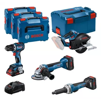 “Bosch Combi-kit 4 įrankiai 18V baterija”