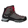 Salewa MTN Trainer Mid GTX vyriški suaugusiems anglies pilka raudona oda zomša Vibram