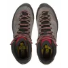 Salewa MTN Trainer Mid GTX vyriški suaugusiems anglies pilka raudona oda zomša Vibram