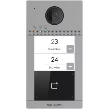 Vaizdo domofono sistema Hikvision DS-KV8213-WME1(C) 2 MP pilka