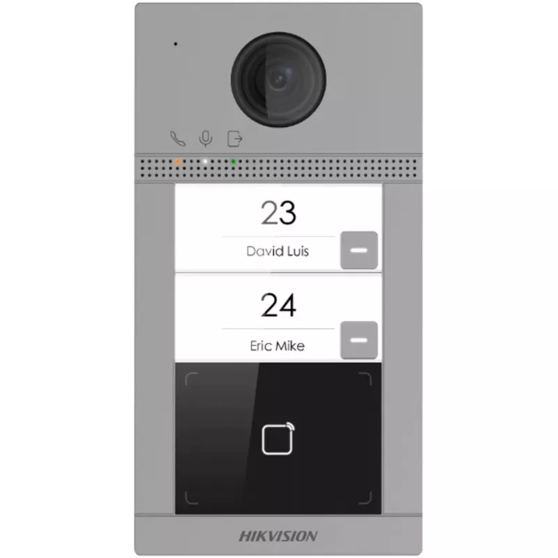 Vaizdo domofono sistema Hikvision DS-KV8213-WME1(C) 2 MP pilka
