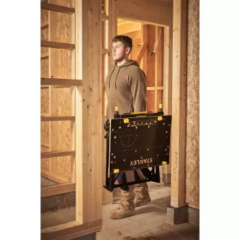 Medžio apdirbimo darbastalis Stanley STST83800-1 Bambukas Plienas Juoda Geltona 625 mm
