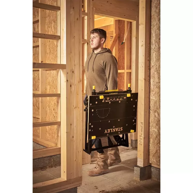Medžio apdirbimo darbastalis Stanley STST83800-1 Bambukas Plienas Juoda Geltona 625 mm